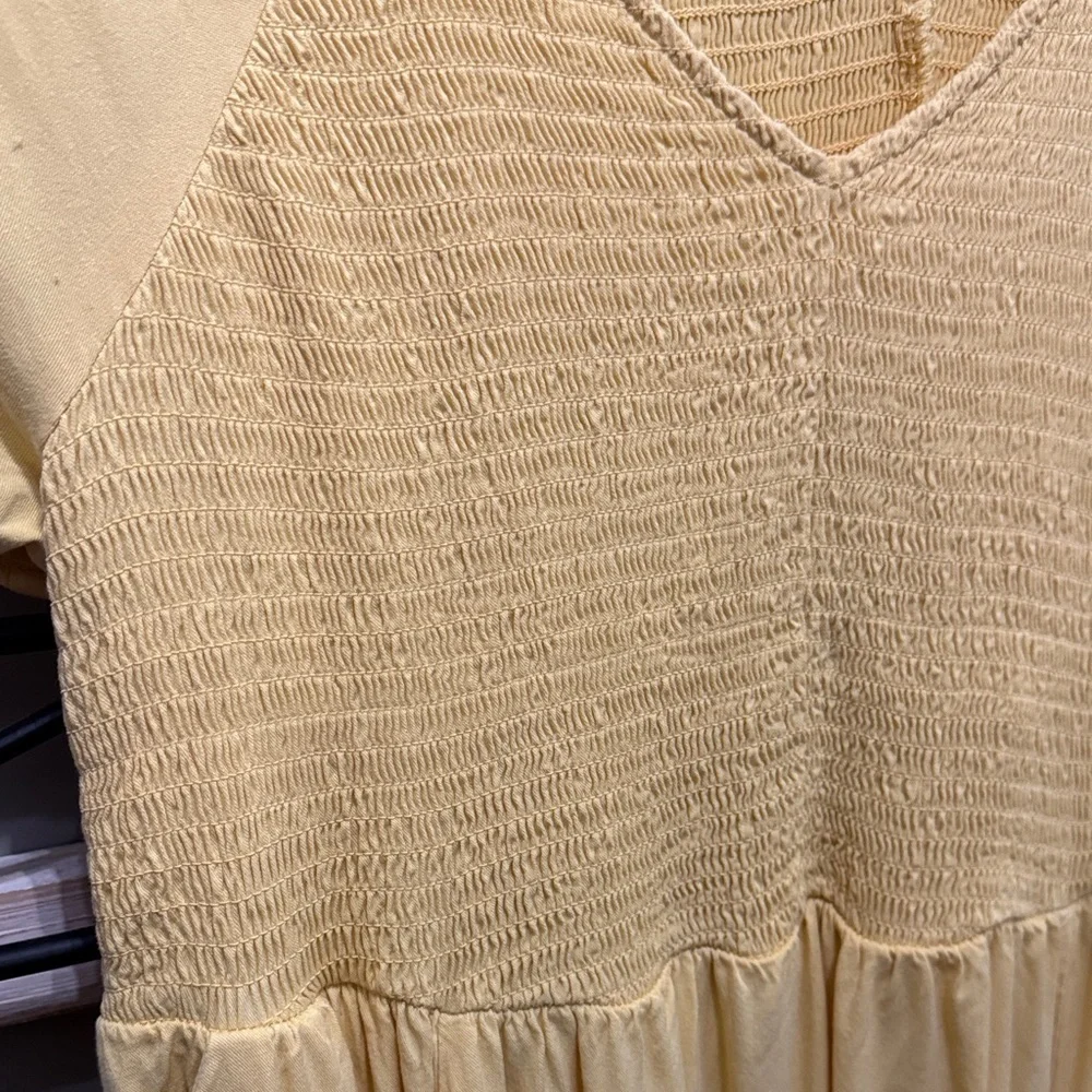 Torrid Sunny Yellow Short Sleeve Dress 3 - Picture 8 of 15